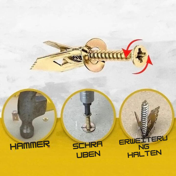 Carvallo | AnchorGrip - Perfekt för gips och gipskartong Carvallo