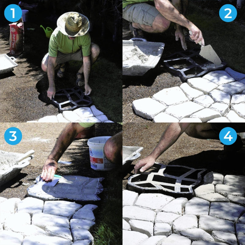 Carvallo - Enkel trädgårdsvägform för unika designer Carvallo