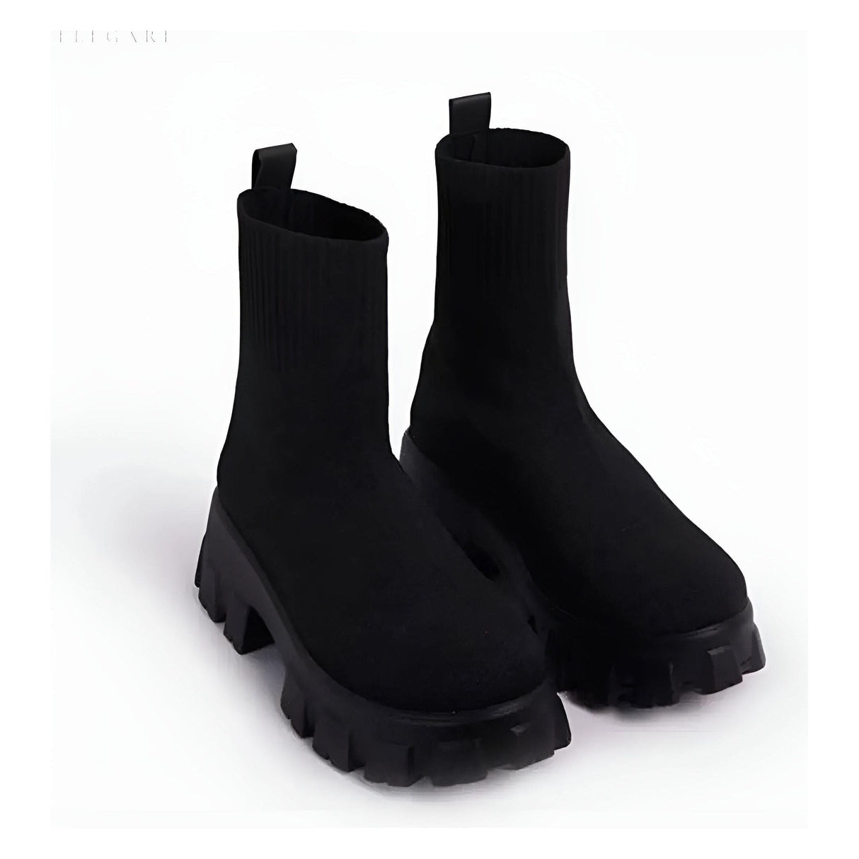 GlamFit Boots - Moderiktiga stövletter med stretchigt tyg Carvallo