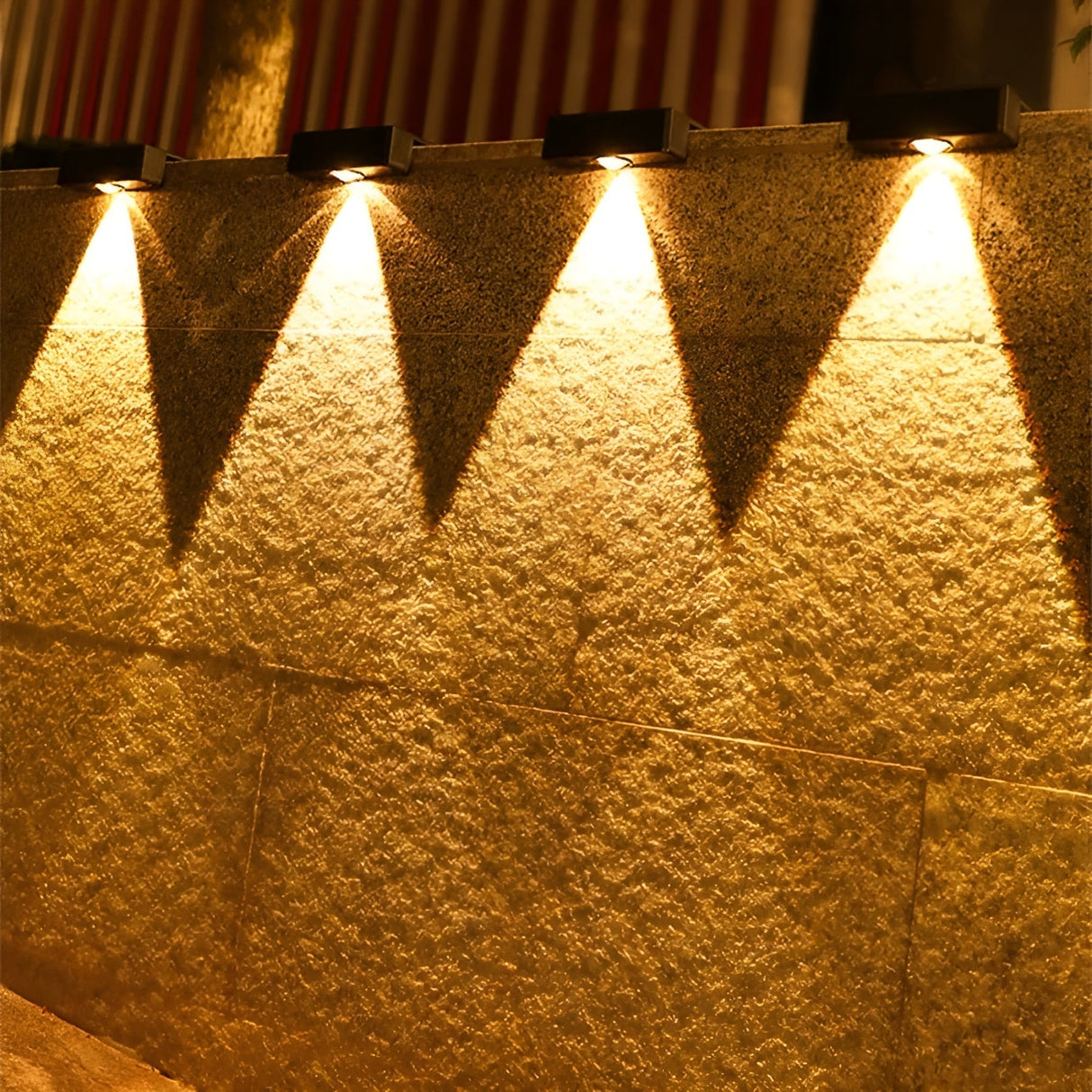 Solarlampa för trädgården – Väderbeständig & Hållbar | Perfekt för utomhusområden Carvallo