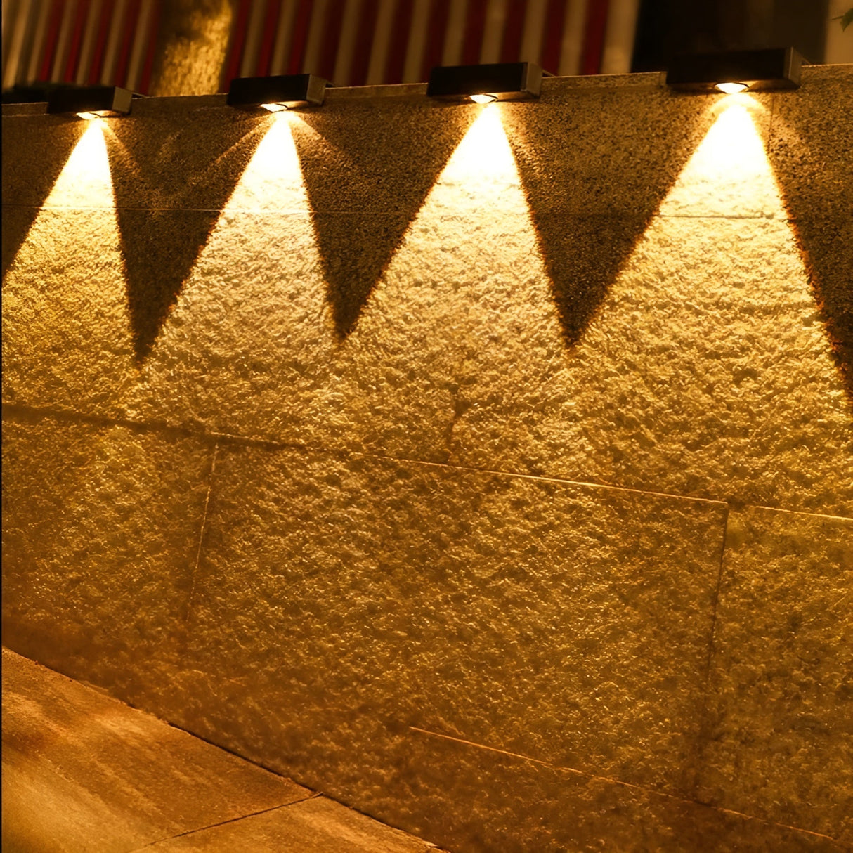 Solarlampa för trädgården – Väderbeständig & Hållbar | Perfekt för utomhusområden Carvallo