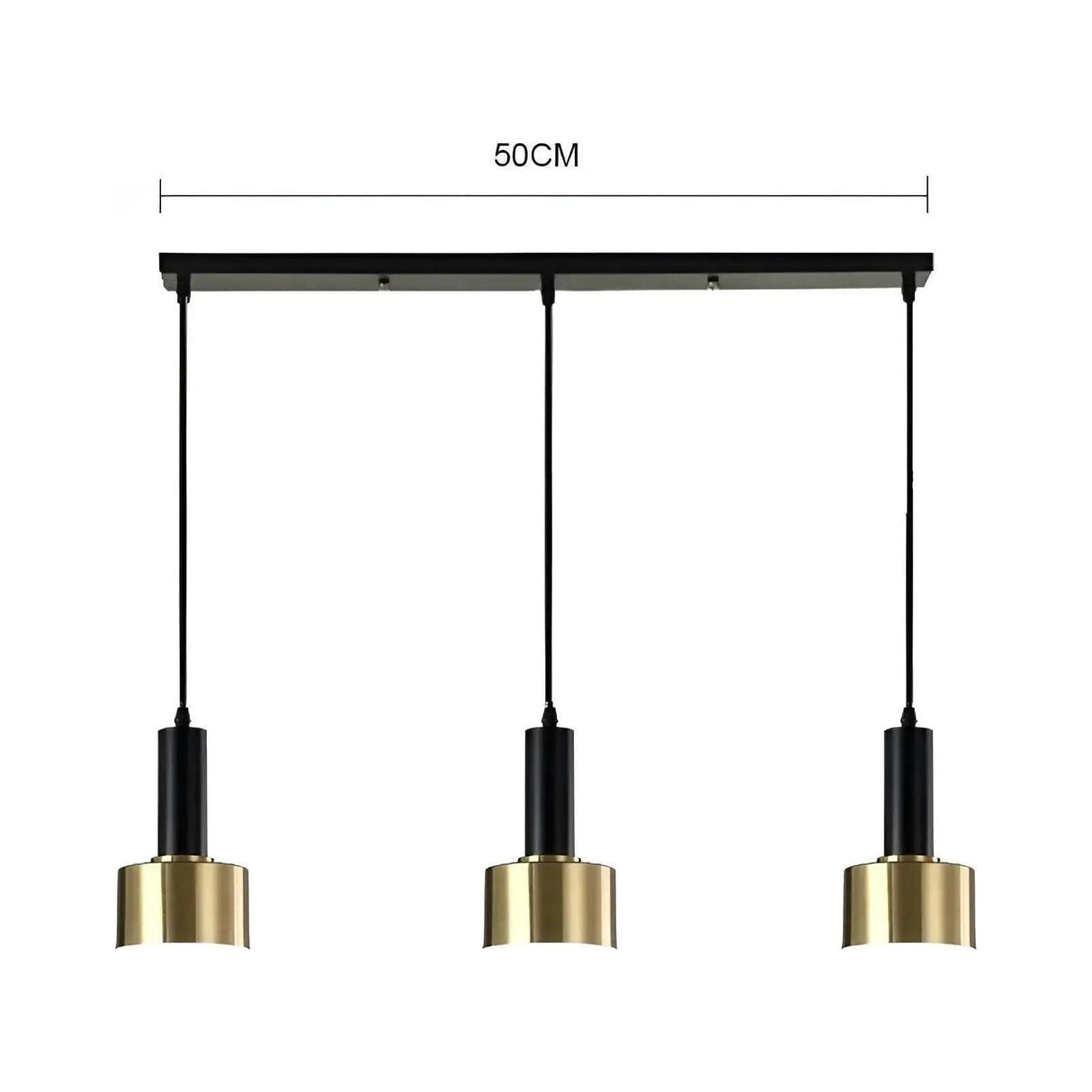 GoldGlow Lights - Nordic Gold Lyx Taklampa LED Carvallo