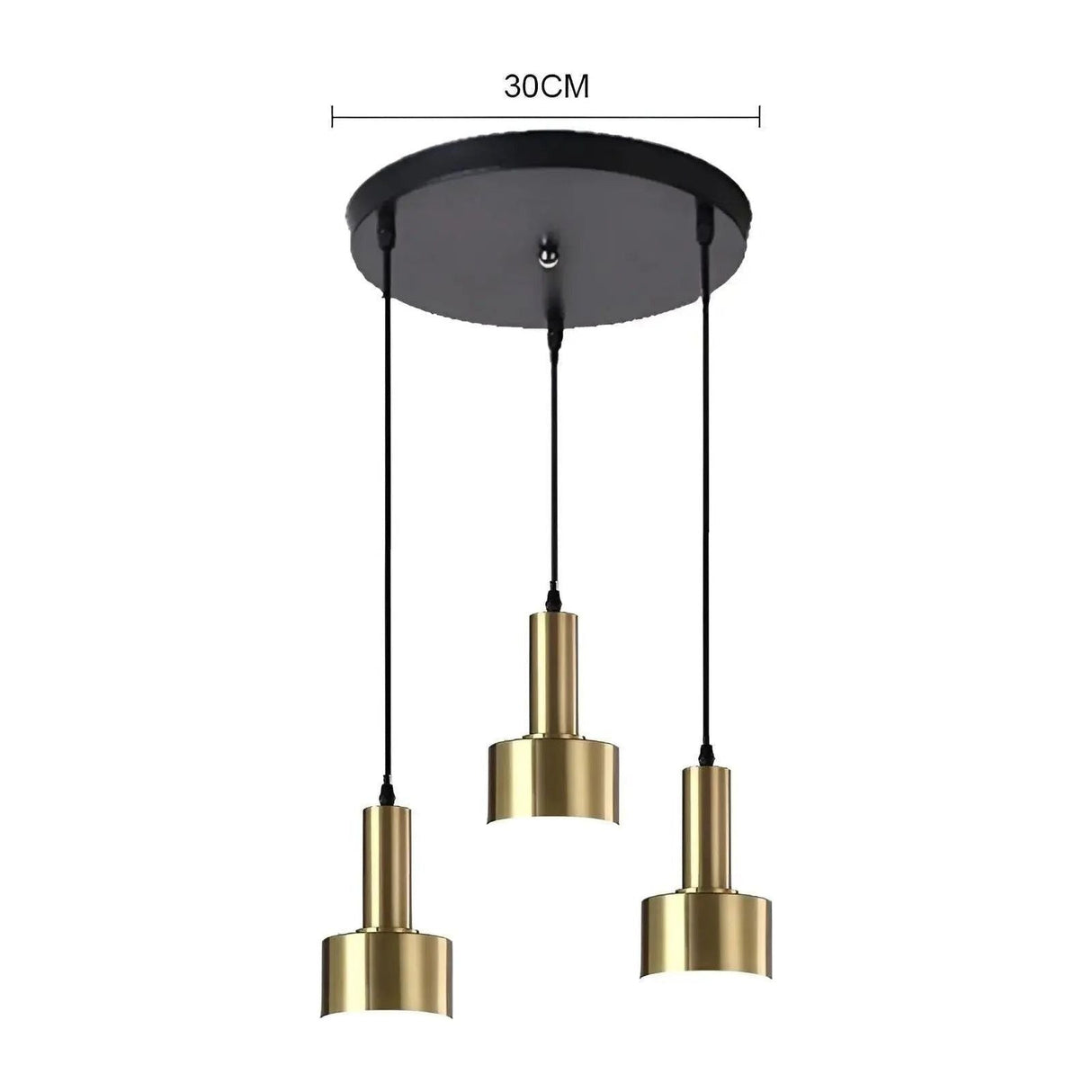 GoldGlow Lights - Nordic Gold Lyx Taklampa LED Carvallo