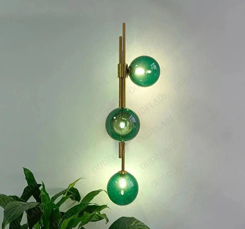 GlassSphere - Moderna Glastaklampor – Elegant LED-Belysning Carvallo