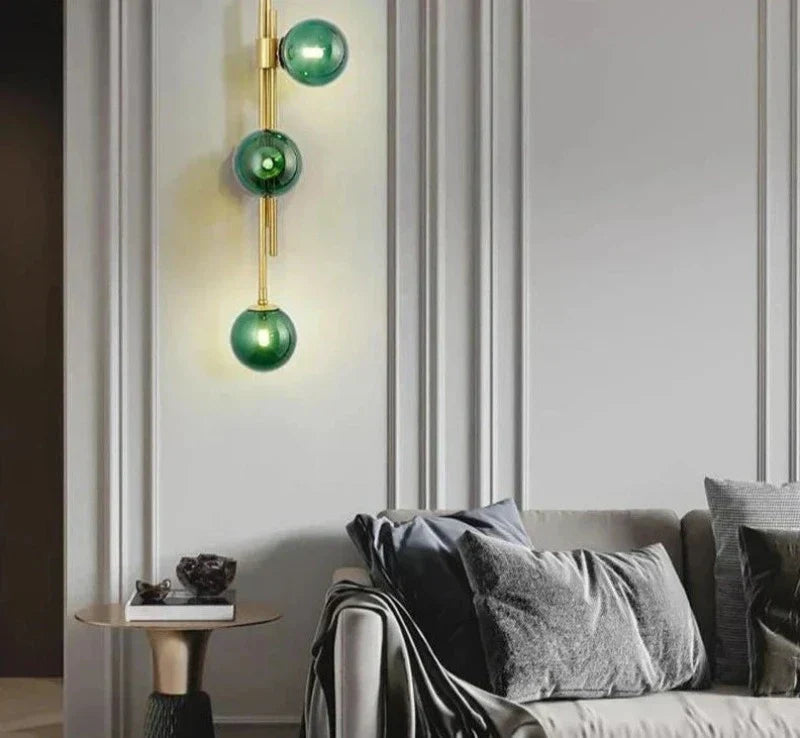 GlassSphere - Moderna Glastaklampor – Elegant LED-Belysning Carvallo