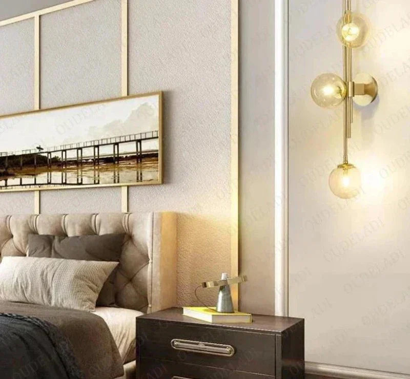 GlassSphere - Moderna Glastaklampor – Elegant LED-Belysning Carvallo