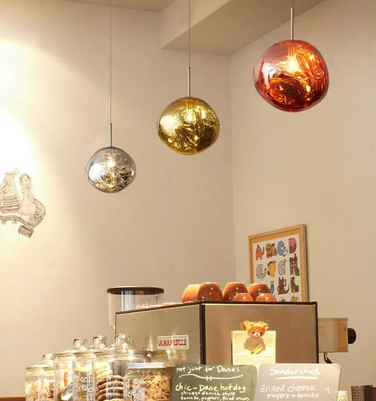 Ljusande Stilla Färgglada Taklampor Carvallo