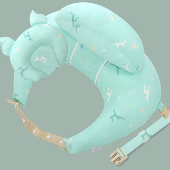 Kudde för amning-Kids-Hemnix-Grön hjort-Hemnix