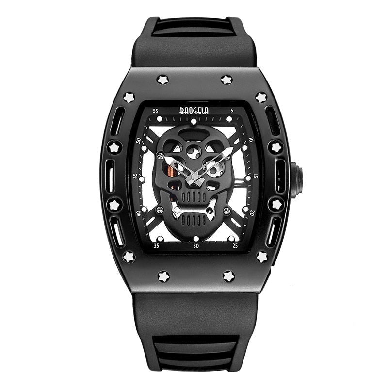 Pirate Skull herrklocka-Watches for men-Hemnix-Svart-Hemnix
