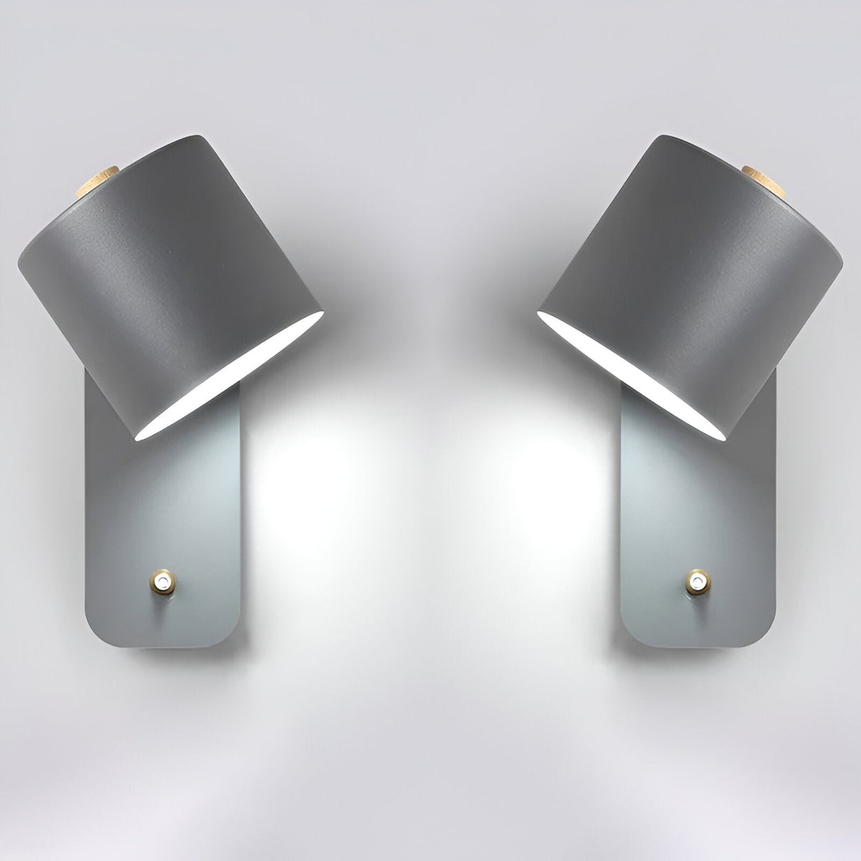 LED-vägglampa med strömbrytare – Stilig inomhusbelysning för vardagsrum och hall Carvallo