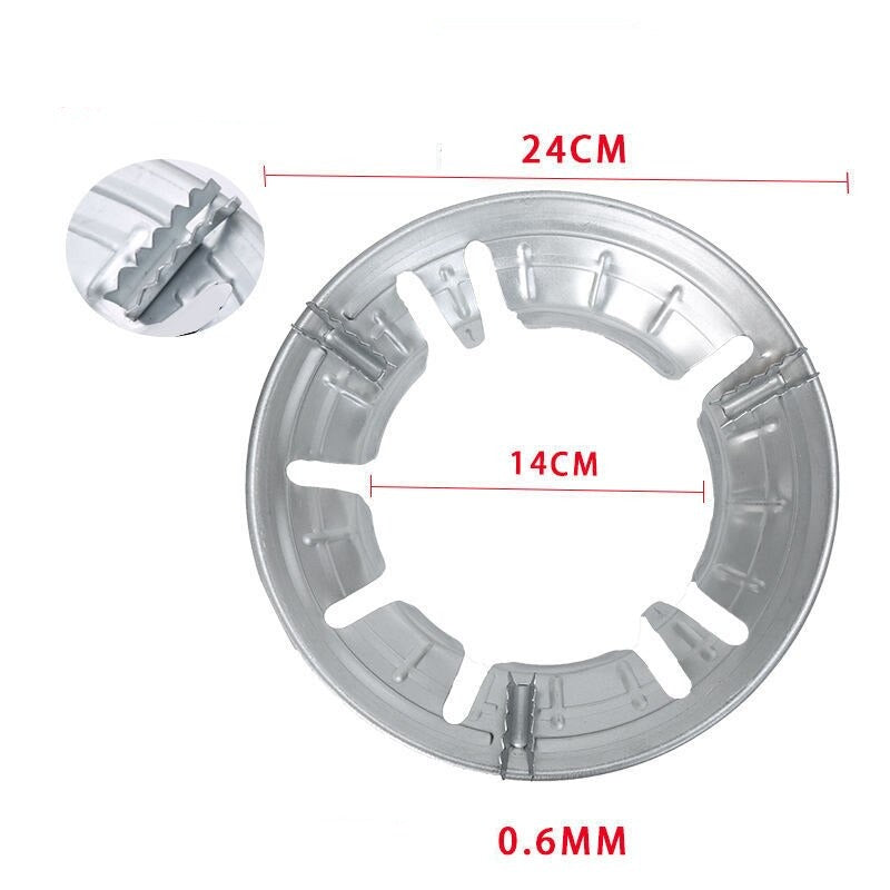 Gasspis Energisparskiva-Kitchen-Hemnix-Silver- 8 hål-Hemnix