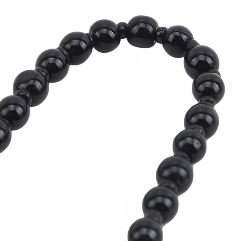 Obsidian Yin Yang Necklace-Jewelry for men-Bellasverige-Hemnix