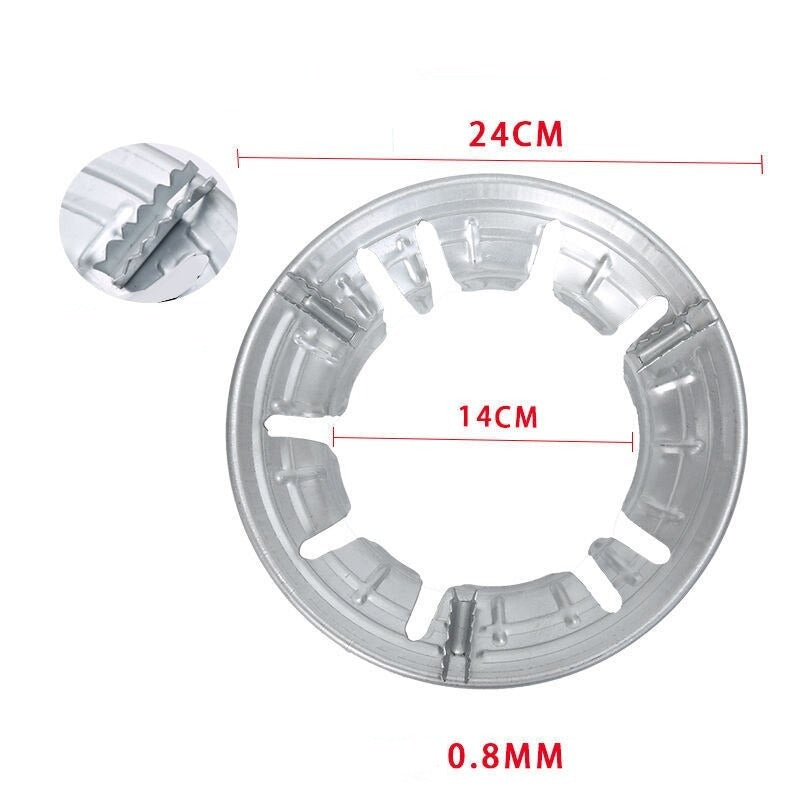 Gasspis Energisparskiva-Kitchen-Hemnix-Silver- 9 hål-Hemnix