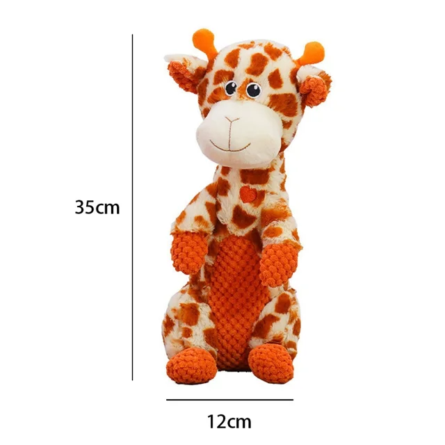 Furora Indestructible Plush Hundleksak – Mjuk & Hållbar Tuggleksak för Aggressiva Tuggare Carvallo