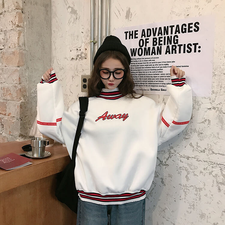 Mysig tröja med turtleneck-Clothes for women-Bellasverige-Hemnix