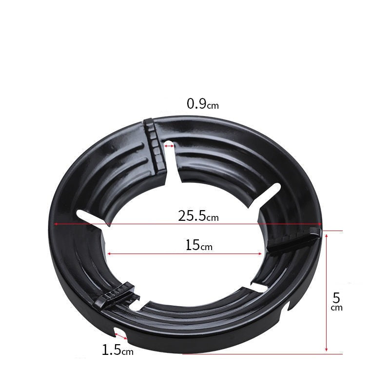 Gasspis Energisparskiva-Kitchen-Hemnix-Svart- 5 hål-Hemnix