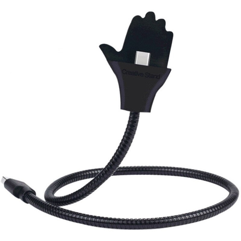 Mångsidig laddningskabel för telefonstativ-Phone Accessories-Hemnix-För typ C - Svart-Hemnix