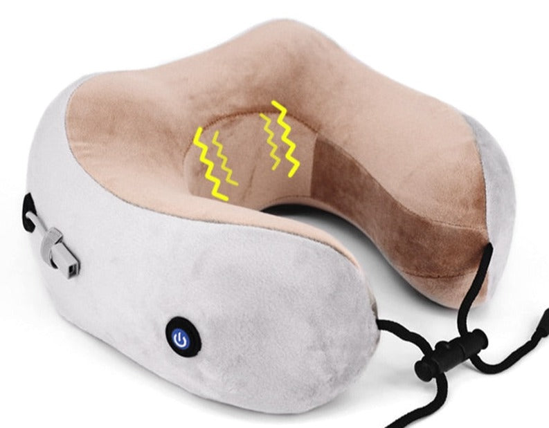 Nacke elektrisk kudde Massager-Travel-Hemnix-Brun-Hemnix