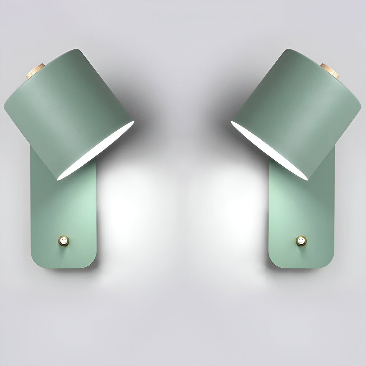 LED-vägglampa med strömbrytare – Stilig inomhusbelysning för vardagsrum och hall Carvallo