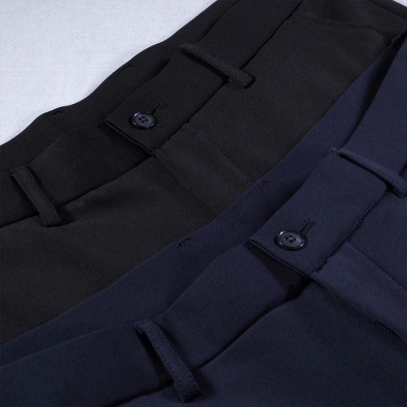 Formella byxor med stretch och skrynkelskydd-Clothes for women-bellasverige-Hemnix