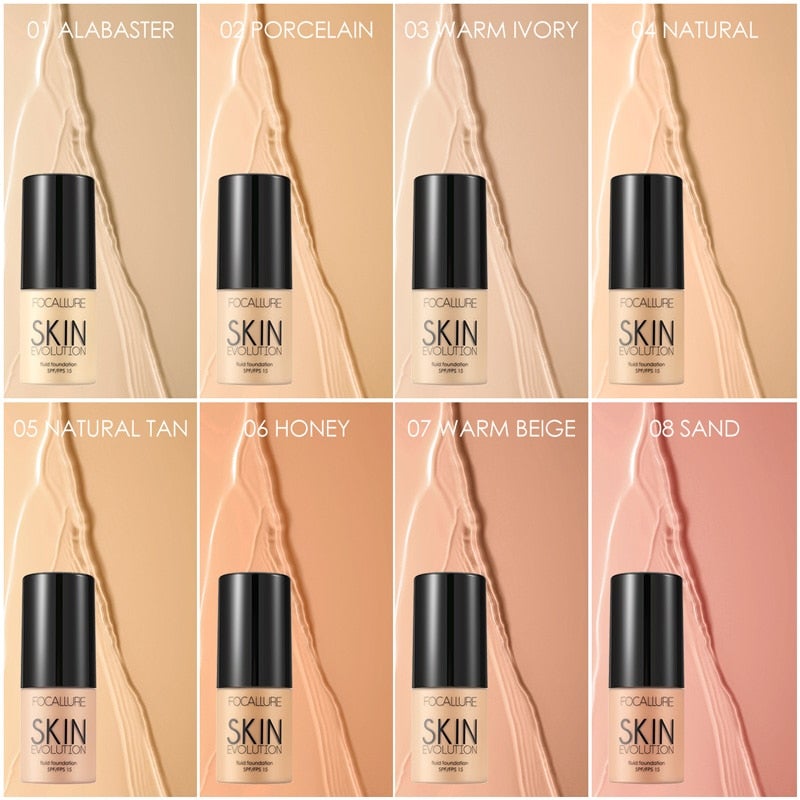 FOCALLURE | Base Face Liquid Foundation Bellasverige
