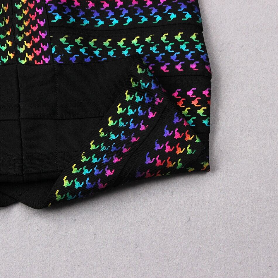 Kvinnor Multi Color Party klänning-Clothes for women-Bellasverige-Hemnix