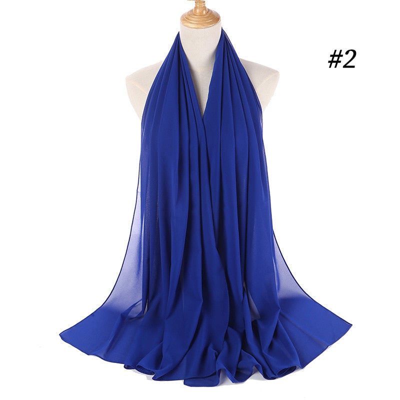 Chiffon Hijab pannband-Clothes for women-Bellasverige-Hemnix