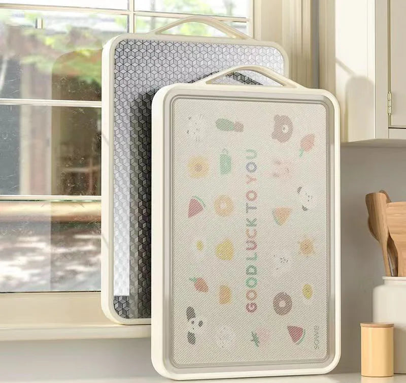 Dubbelvänt skärbräda för alla livsmedel Carvallo