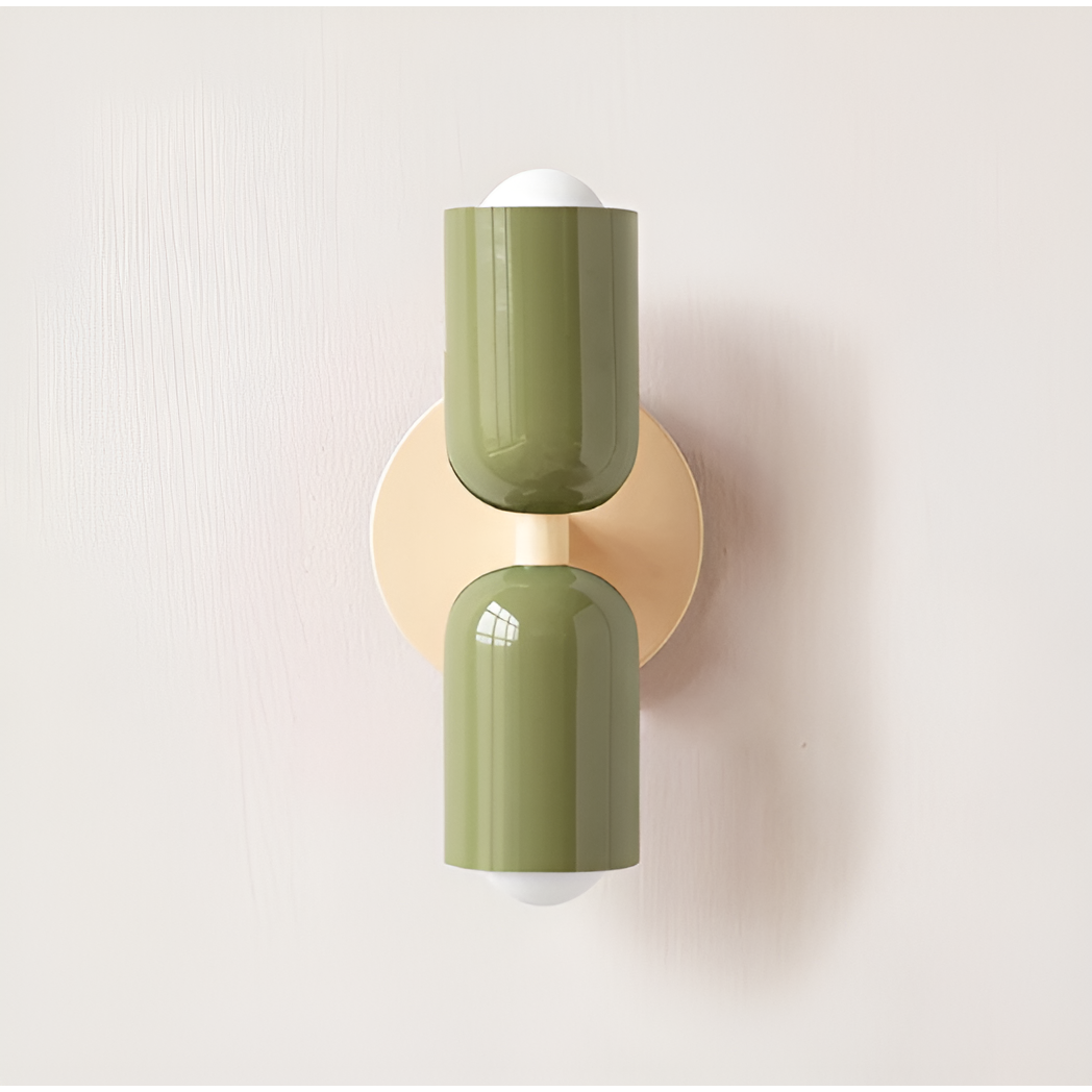 Färg Wabi Duo - Minimalistisk Modern LED-Dubbelhuvud-lampor Carvallo