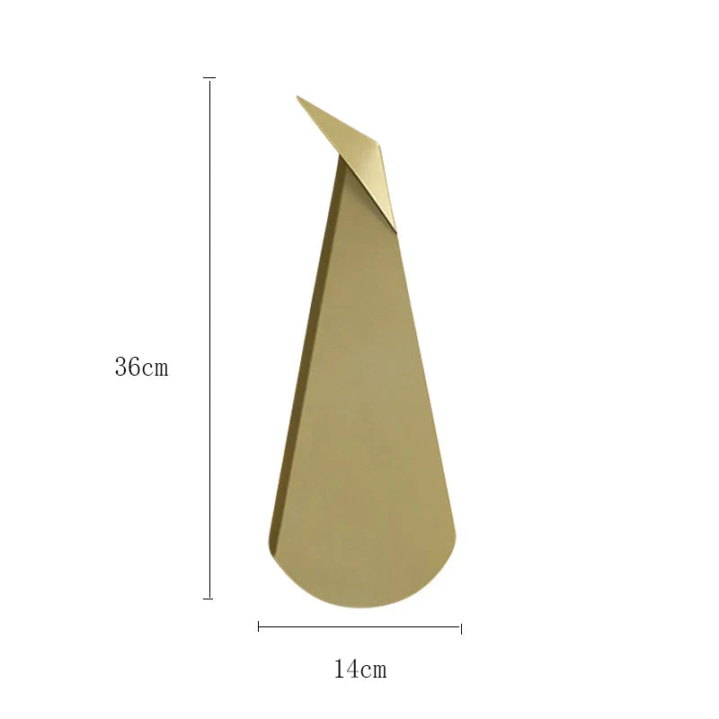 ElegantLicht - Påfågel Vägglampa Modern LED Vägglampa Carvallo