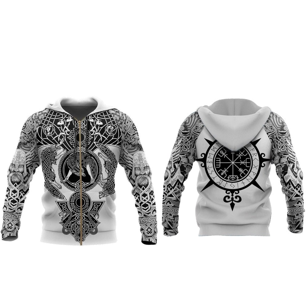 Viking Patrone Hoodie-Clothes for Men-Hemnix-Hemnix