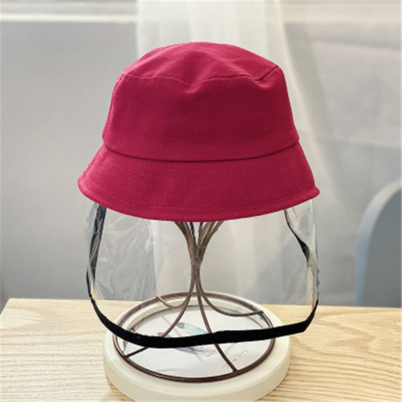 Barn ansiktsskyddshatt-Phone Accessories-Hemnix-Röd-48-52cm-Hemnix