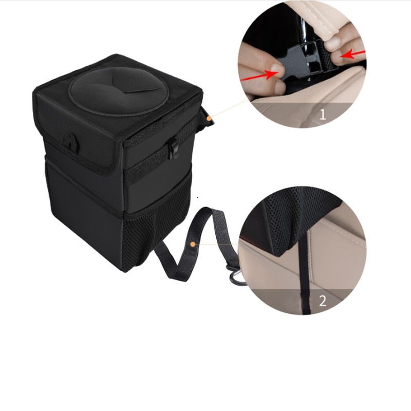 Vattentät papperskorg för bil-Accessories-Hemnix-Hemnix