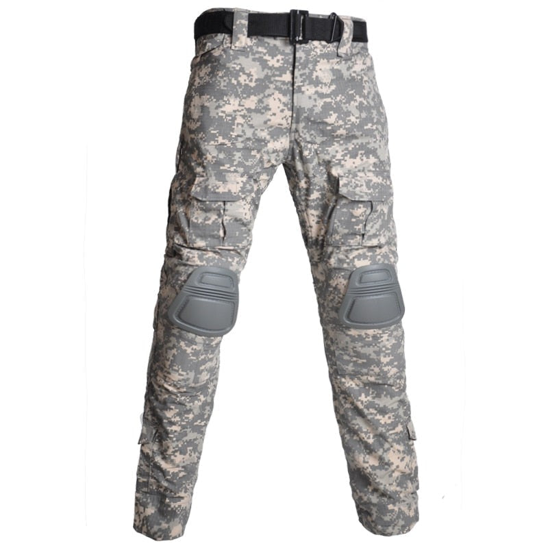 Taktiska stridsbyxor-Clothes for Men-Hemnix-Grå camo-S(50-60kg)-Hemnix