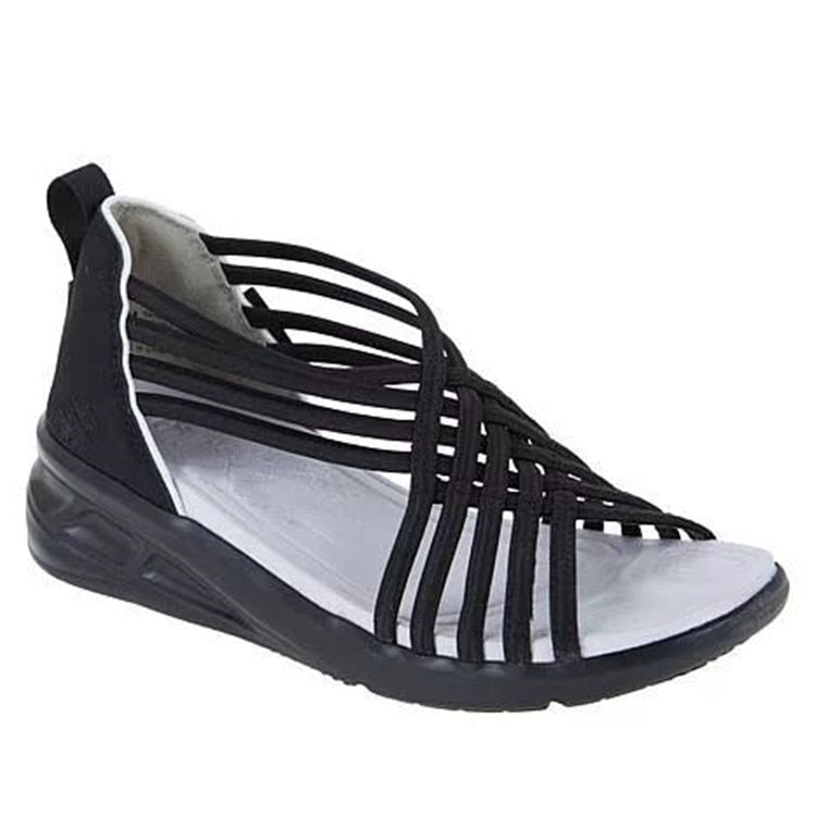 Sportiga sandaler-Shoes for Women-Hemnix-Svart-35-Hemnix