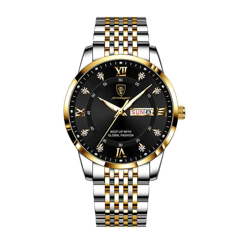 Jean Mallou klocka-Watches for men-Bellasverige-Guld svart-Hemnix