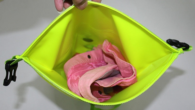 Carvallo Outdoor-väska DryVanta 15L | Rolltop med klämma | Uppblåsbar & Lätt | För kajak, vandring & äventyr Carvallo