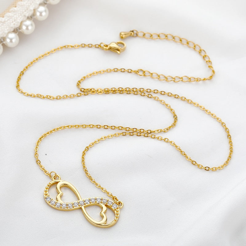 Halsband med oändlighet-Jewelry for women-Bellasverige-Hemnix