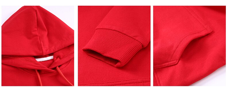 Röd huvtröja med dödskalle-Clothes for Men-Bellasverige-Hemnix