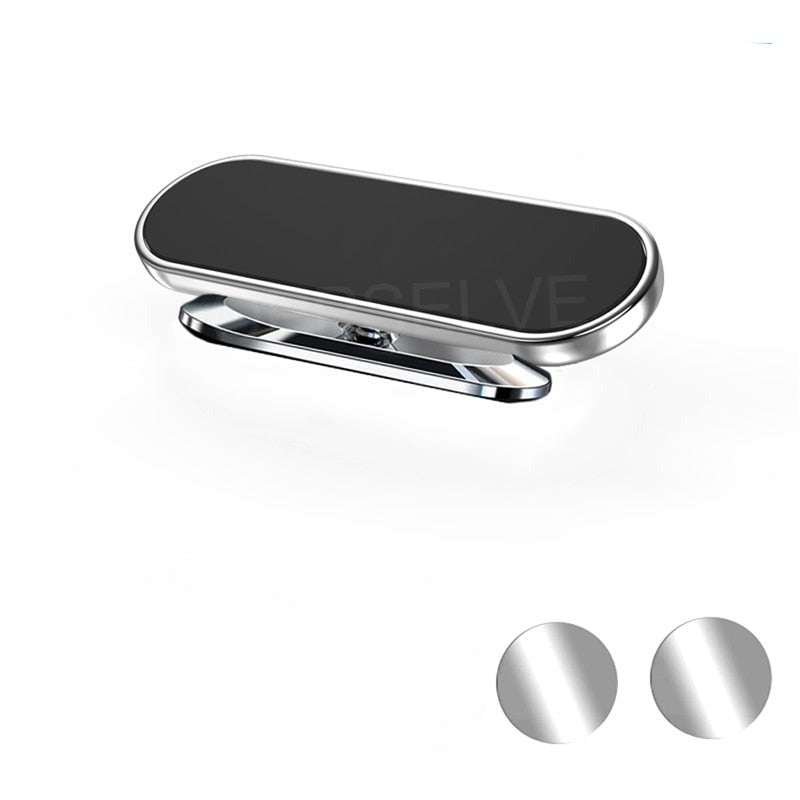 360-Graders Magnetisk Bilhållare-Cars-Hemnix-Silver 360 Rotation-Hemnix