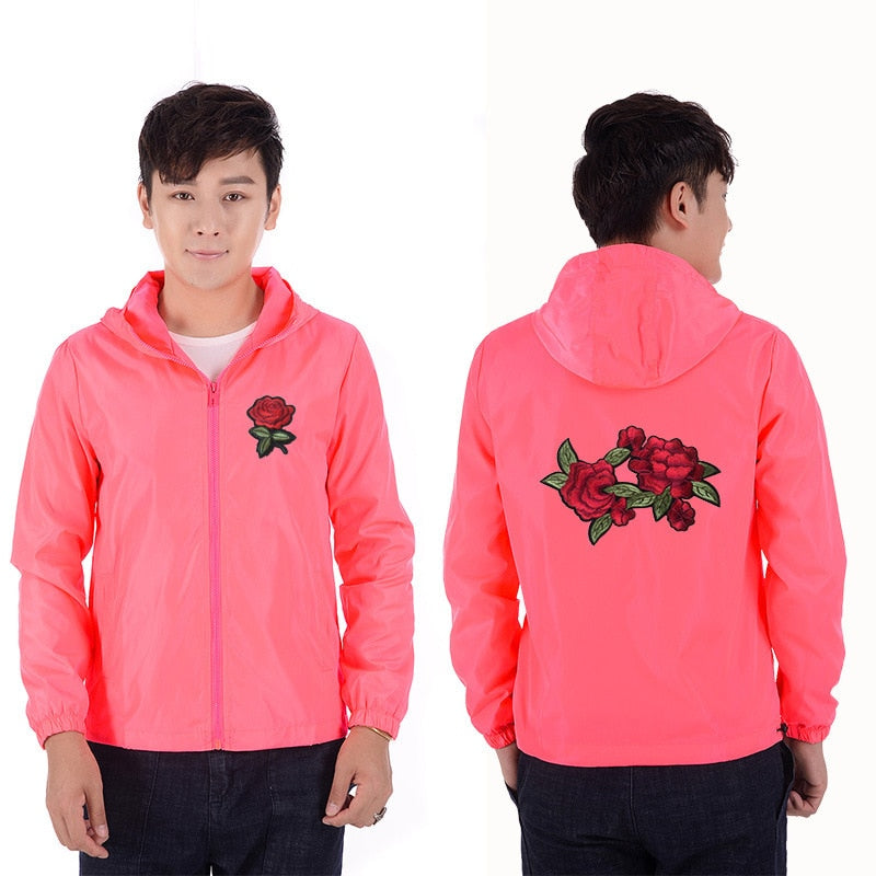 Rosor Windbreaker-Clothes for Men-Hemnix-Rosa-S-Hemnix