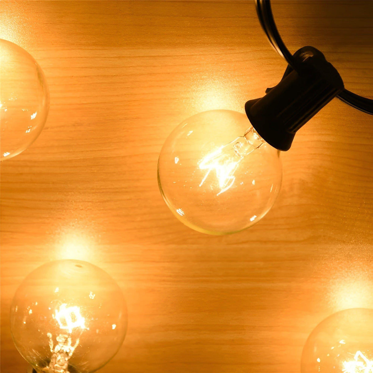 FairyFlicker String Lights - Lyxig terrassbelysning med vattentätt skydd Carvallo