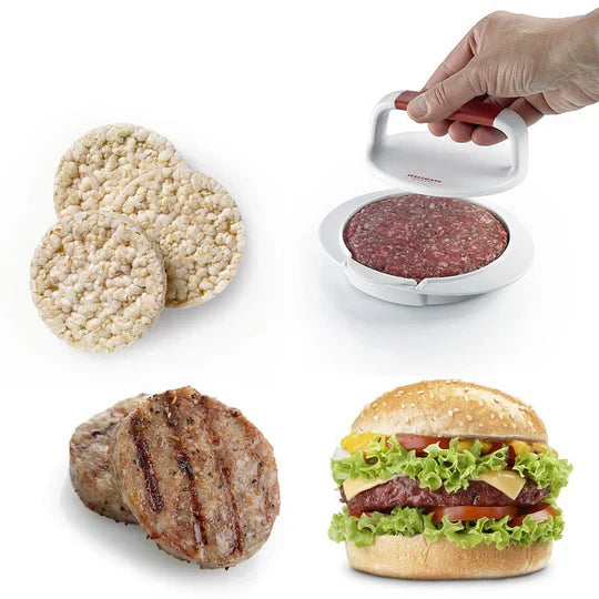 QuickGrill - Multifunctional Hamburger Maker för snabba och välsmakande måltider | 1+1 Gratis Carvallo
