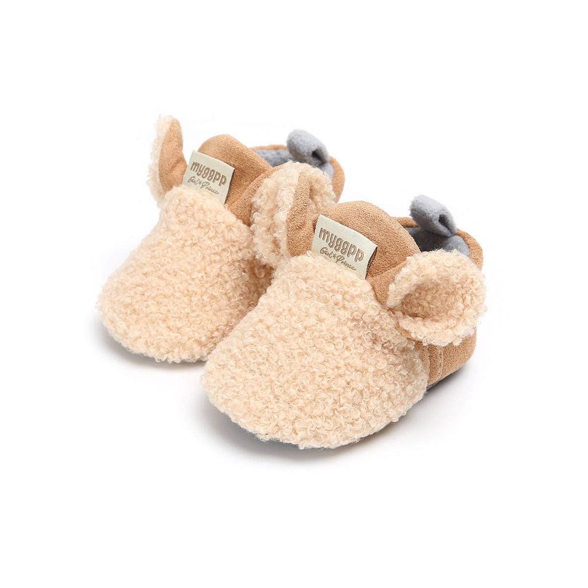 Lamm Design Baby skor-Kids-Hemnix-Khaki-0-6 månader-Hemnix