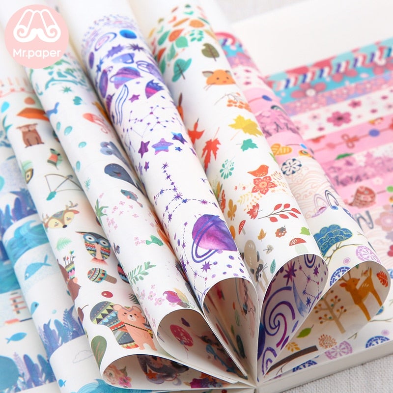 Dekorativa Washi Tape-satser-DIY-Hemnix-Hemnix
