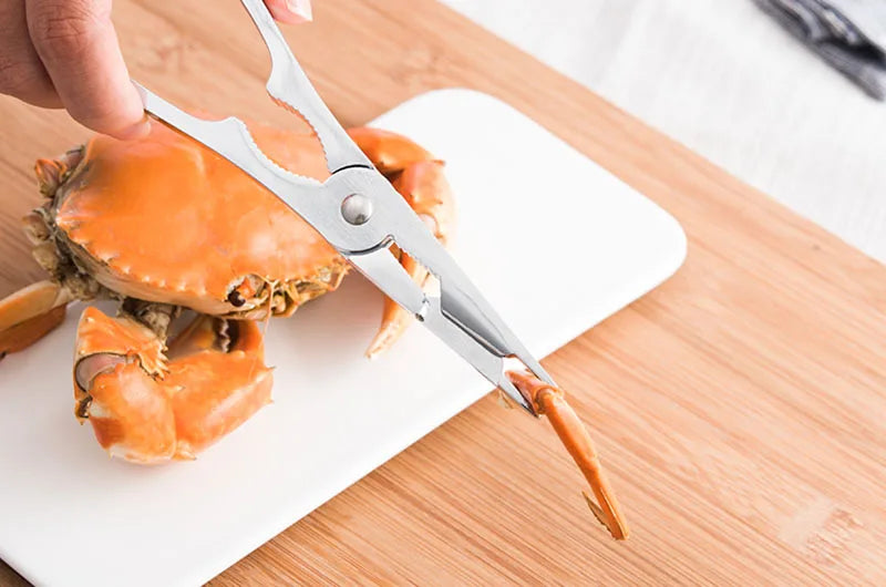 Royallure Rostfritt Stål Skaldjursverktyg Set – Krabbknäckare, Gafflar & Skedar, Förvaringslåda Carvallo