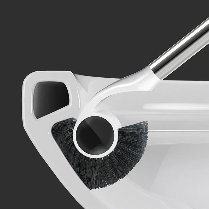 Magnetisk toalettborsteset – Elegant hygieniskt rengöringsverktyg med väggmonterad hållare MILA Sverige