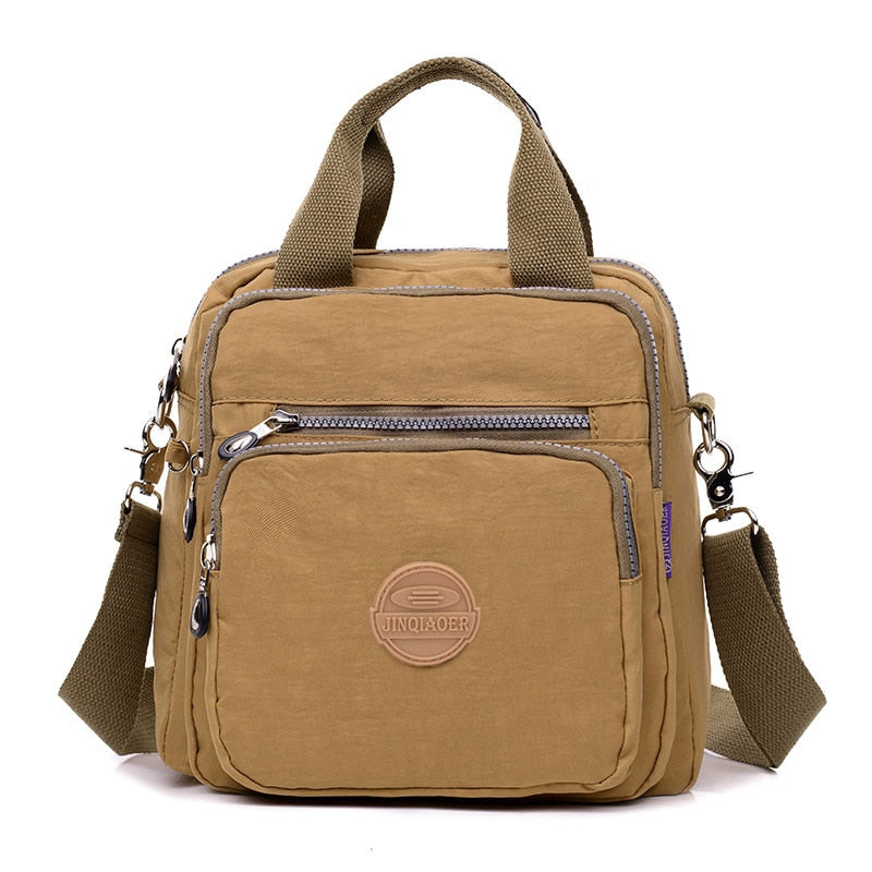 Multifunktionell Casual Crossbody väska-Accessories-Hemnix-Beige-24x12x25cm-Hemnix