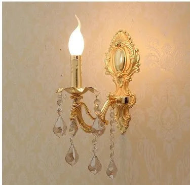 CrystalGlow - LED Kristall Ljuslykta Sovrumsinredning Carvallo