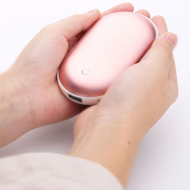 Handvärmare uppladdningsbar bärbar powerbank Carvallo